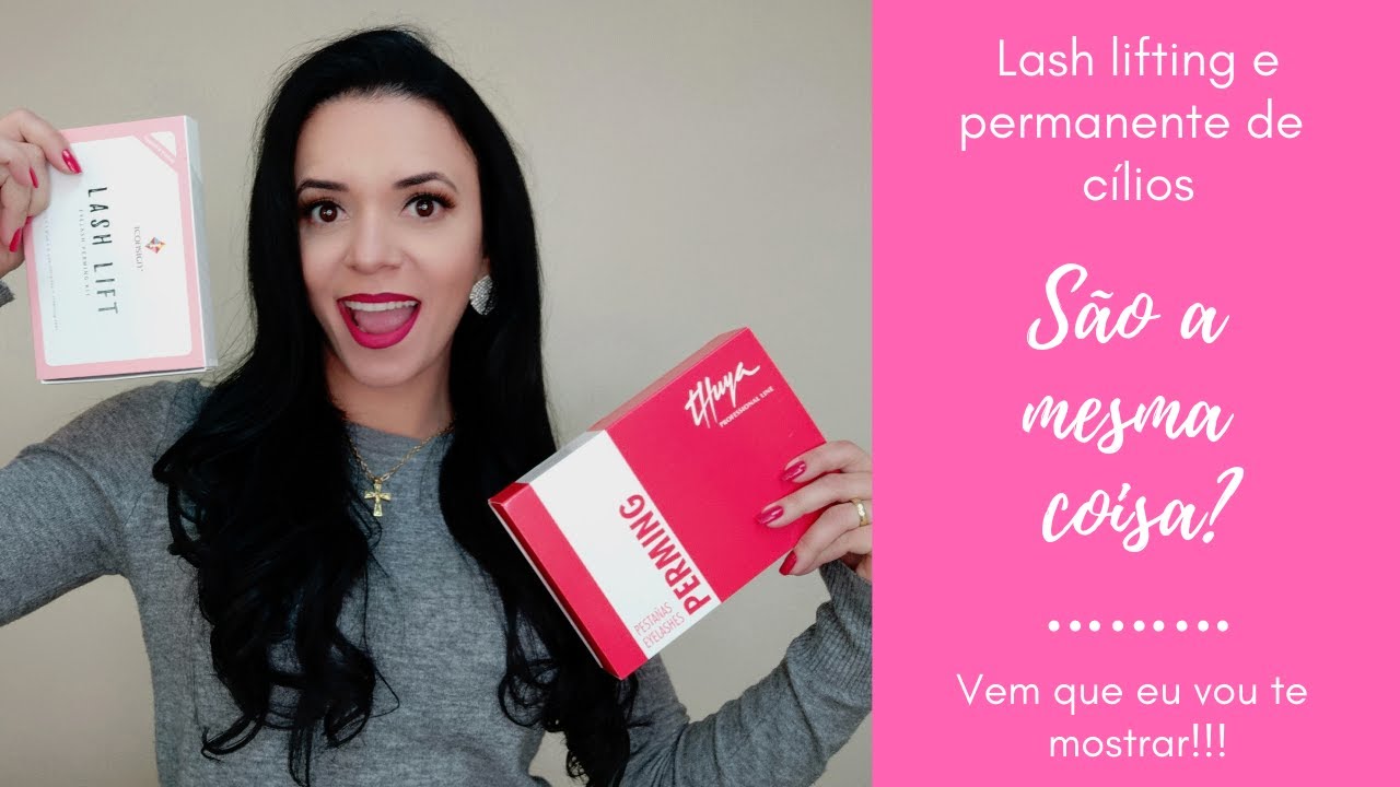 Lash Lifting x Permanente de Cílios entenda a diferença entre estas duas técnicas