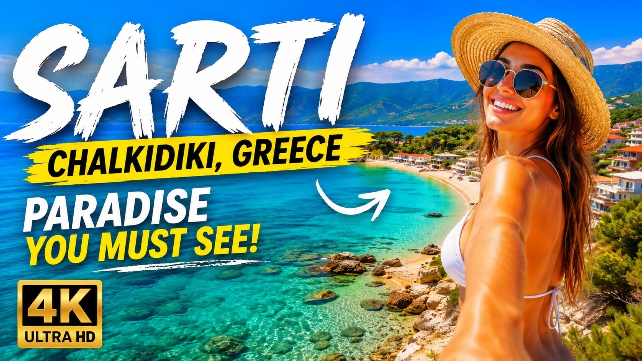 Sarti travel video 4K | Chalkidiki, Greece