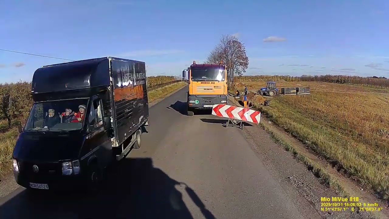 Polska. Droga Wojewódzka 731 Promna-Potycz.