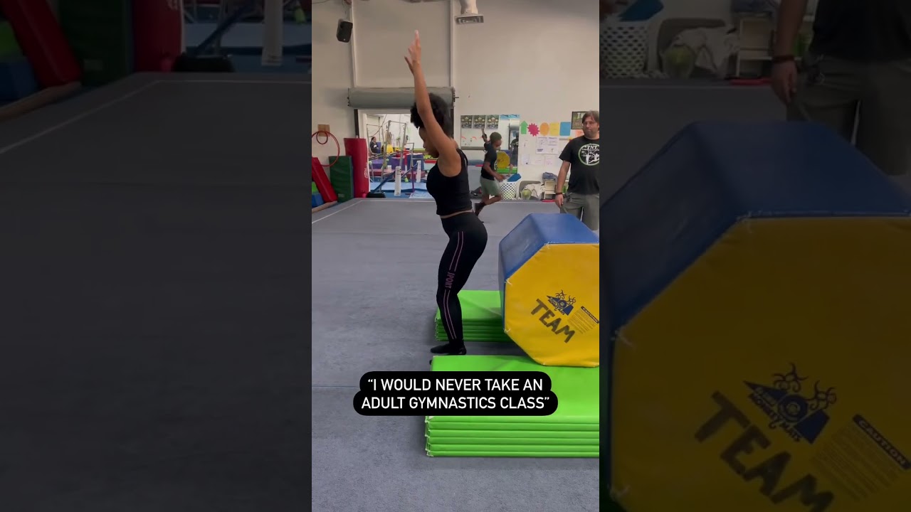 I Tried An Adult Gymnastics Class😱| Divine Extension