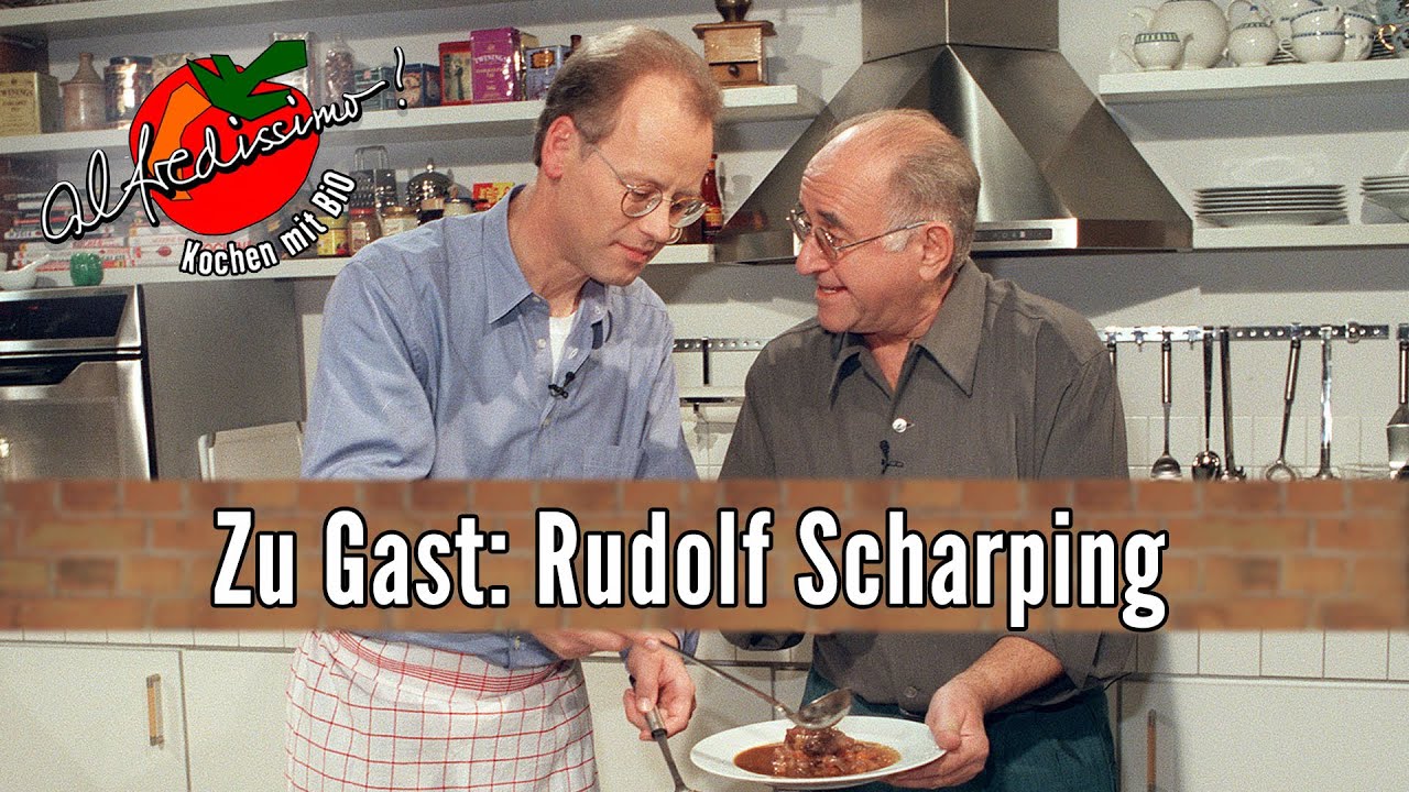 alfredissimo! - Kochen mit Bio! - Mit Rudolf Scharping (Schmorrbraten vom Lamm / Linsen-Curry) - HD