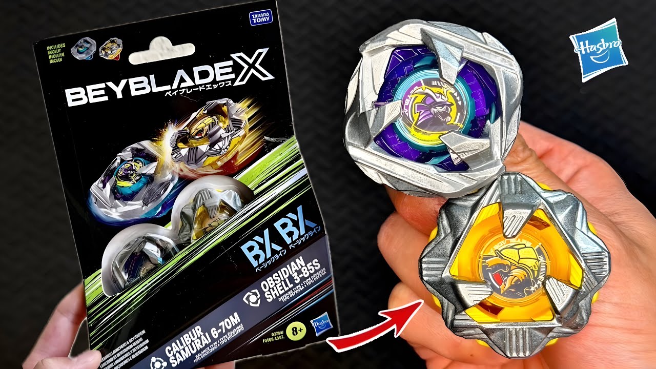 🛑 Разгадка ловушки для потребителей от Hasbro!?! | Beyblade X Caibur Samurai 6-70M и Obsidan Shel...