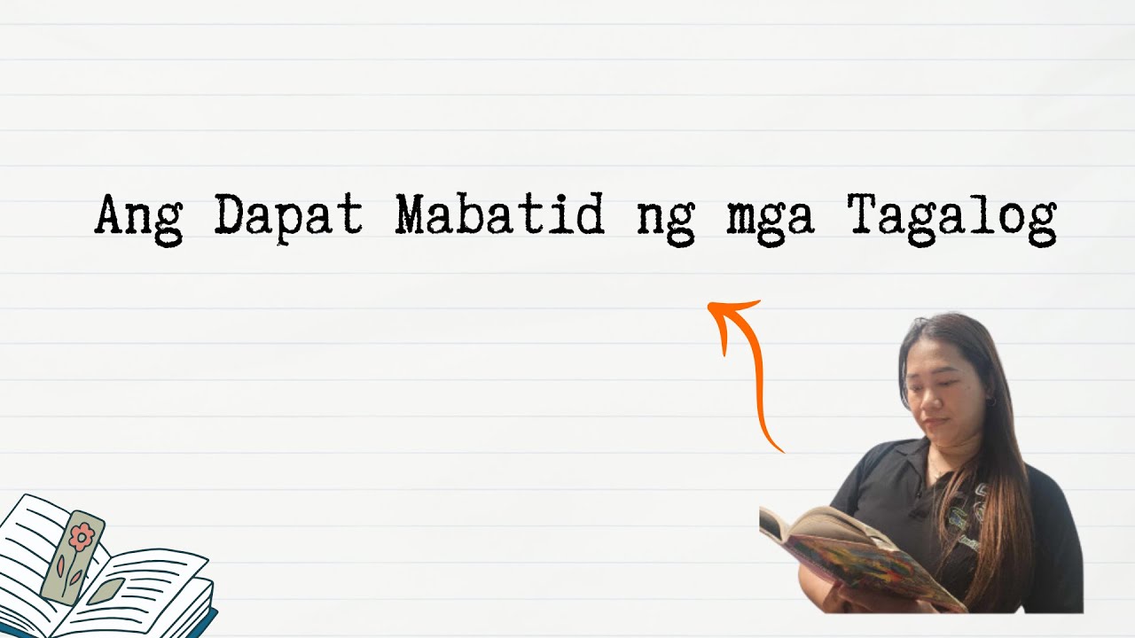 Ang Dapat Mabatid ng mga Tagalog