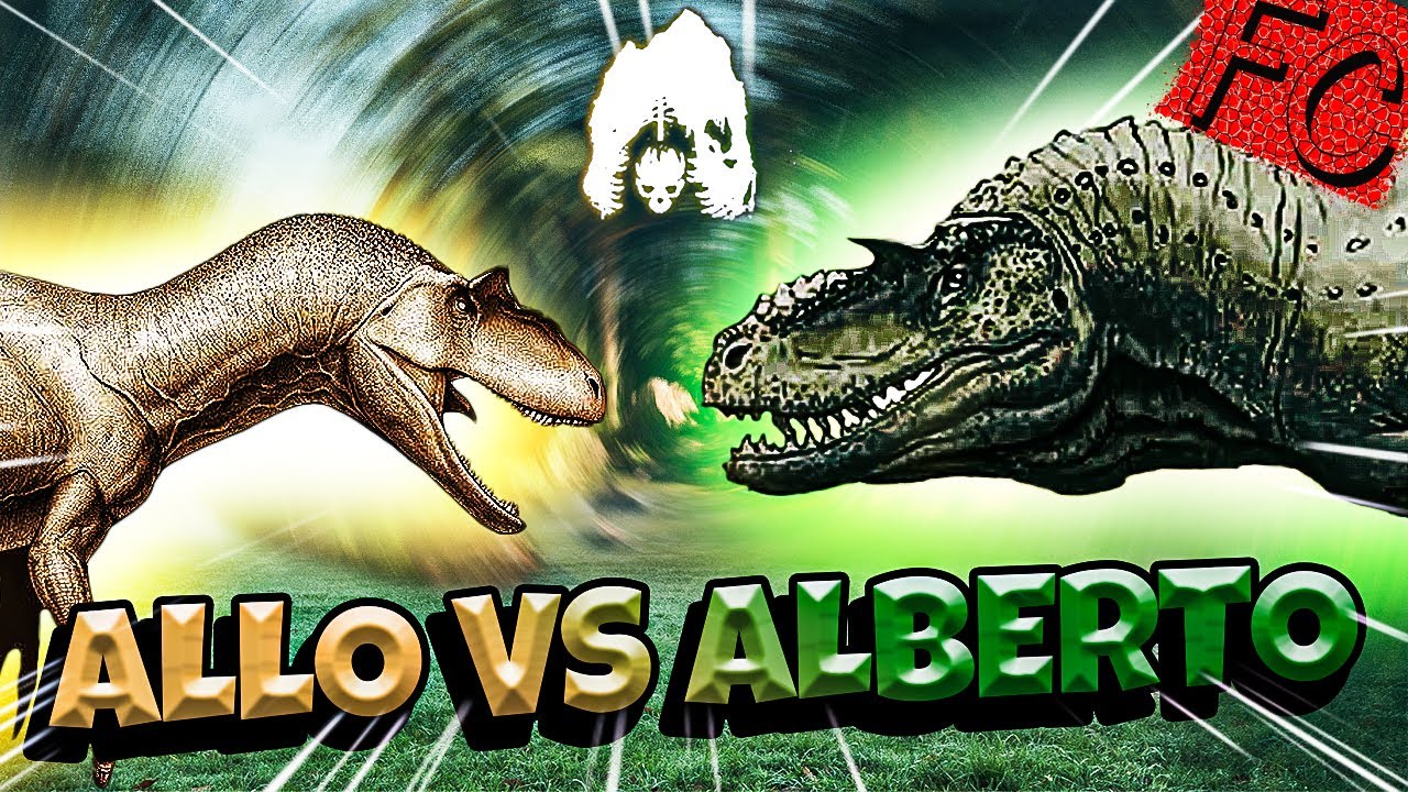 ALBERTO vs ALLO - The Isle Evrima! - Future Battles!