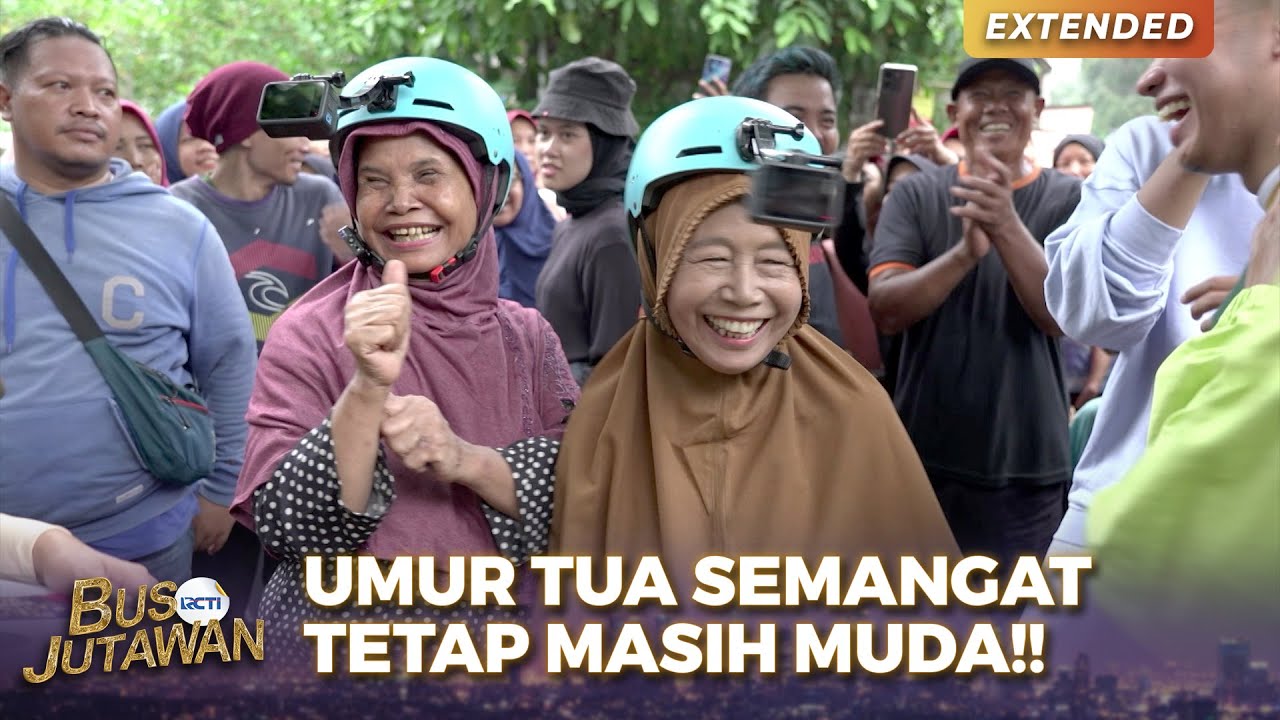 UMUR BOLEH TUA!! Semangat Tetap Masih Muda Dua Peserta Ini | BUS JUTAWAN | EPS 72 (2/4)