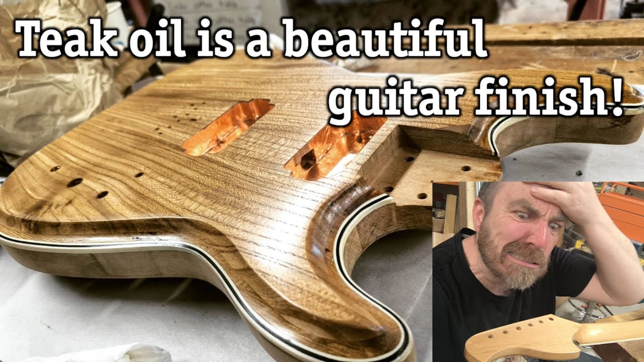The teak oil looks great, but the tuners are the wrong size!