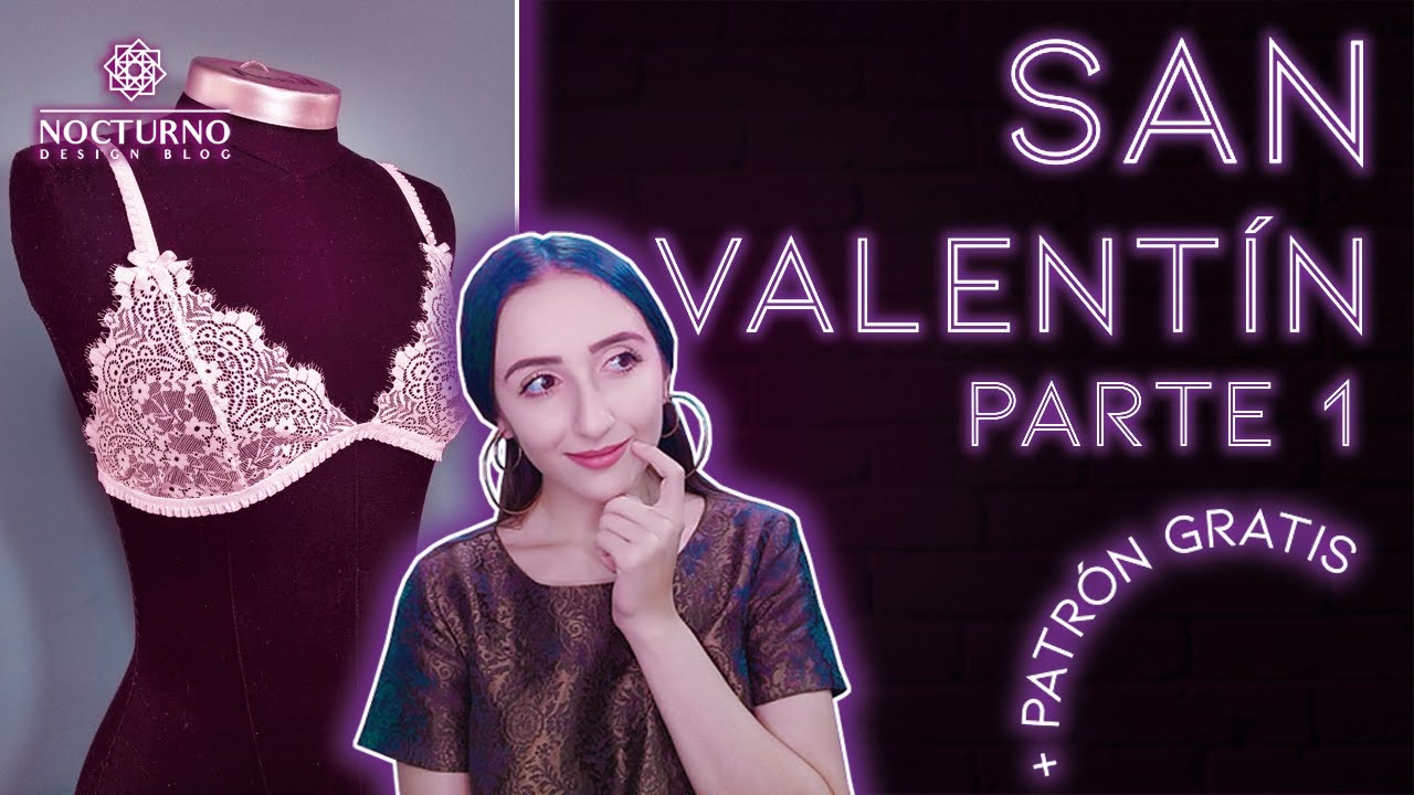 DIY Conjunto de San Valentín: Bralette de encaje + patrón gratis | Parte 1
