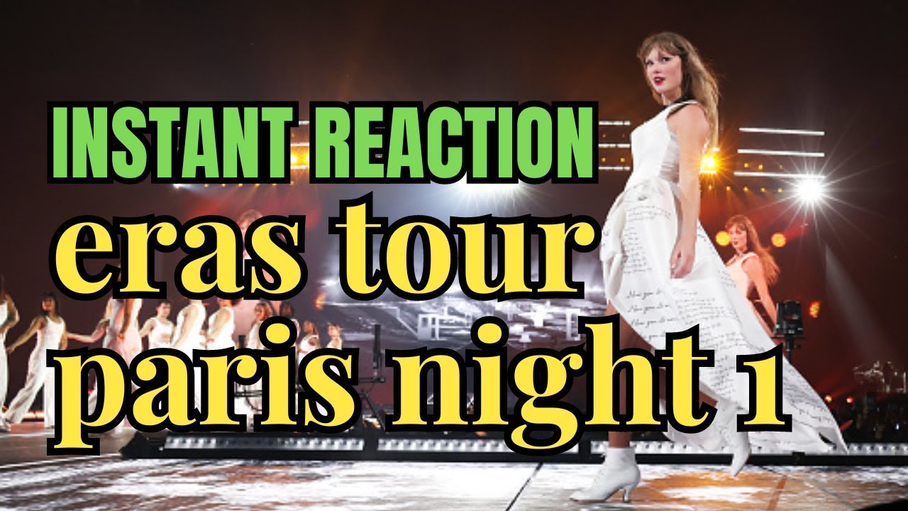 live reaction to the TORTURED POETS eras tour set!! | paris night 1