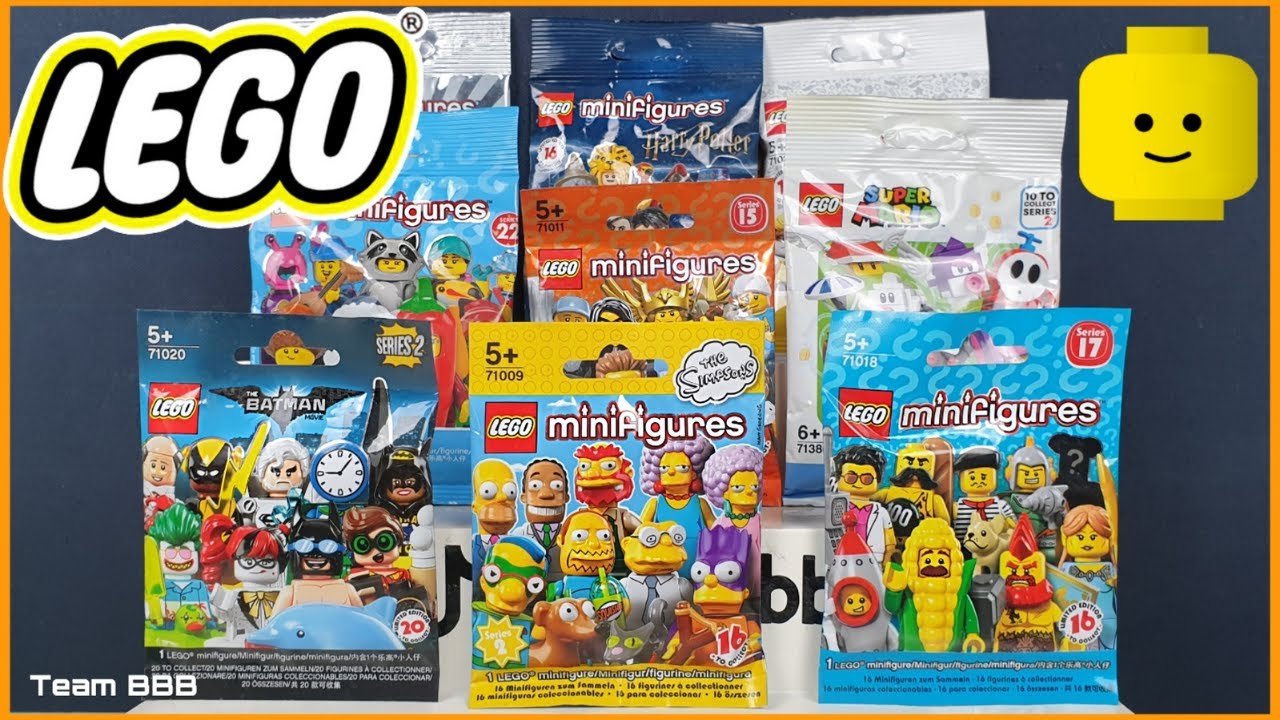 MEGA MIXED LEGO UNBOXING 5! Simpsons Super Mario Looney Tunes DC Comics and more
