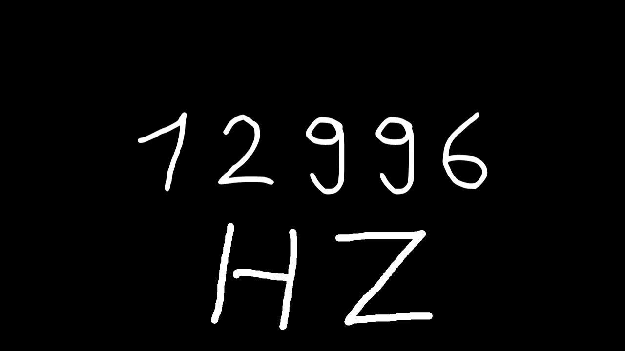 12996 hz