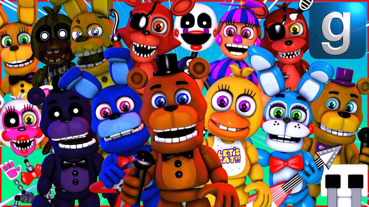 Gmod FNAF | FNAF World Roleplay!