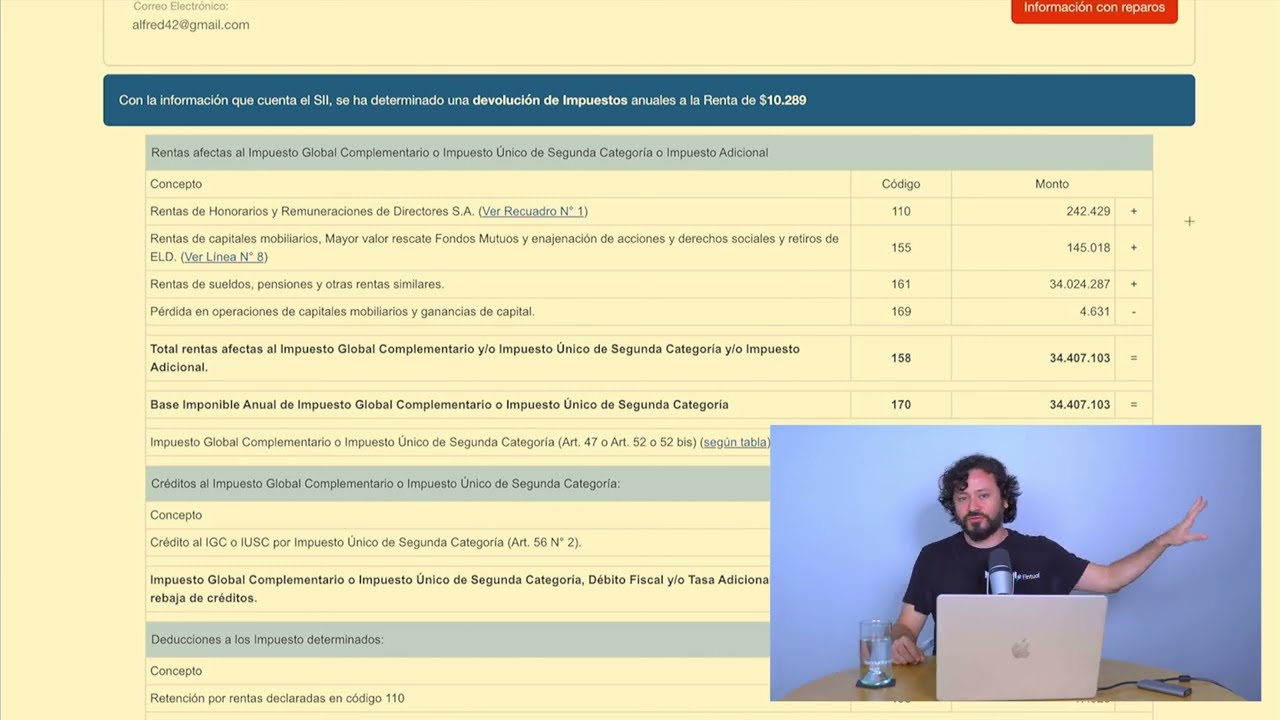 En vivo, tutorial declaración renta 2025