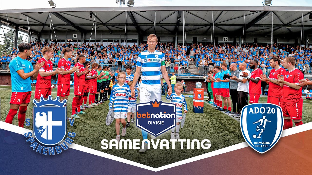 Spakenburg VIERT TITEL OP DE WESTMAAT 🏆⚽ | SV Spakenburg vs. ADO'20 | Samenvatting Betnation Divisie