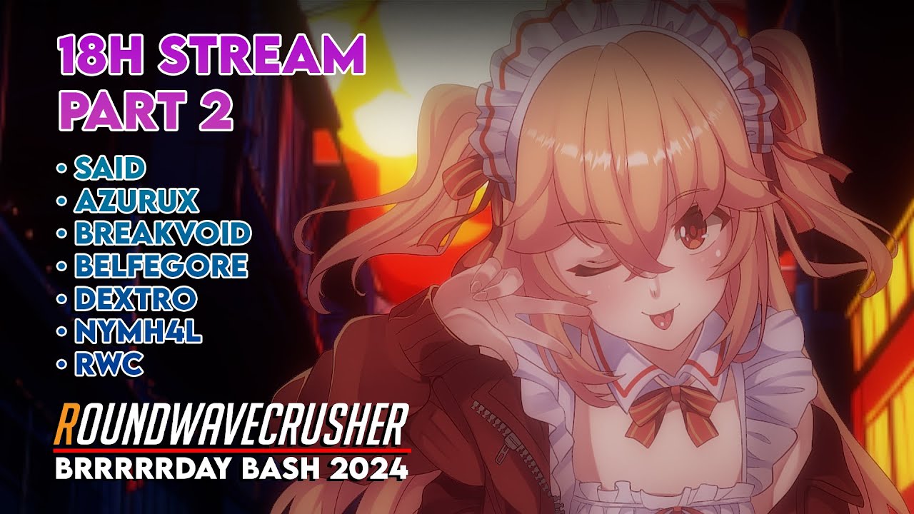 🔴RWC Birthday Bash 2024 !!! +18 Hours LIVE DJs!!! (Part 2)