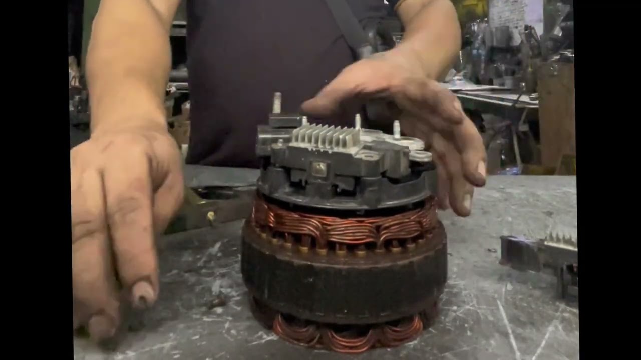 CARA TEST IC REGULATOR ALTERNATOR