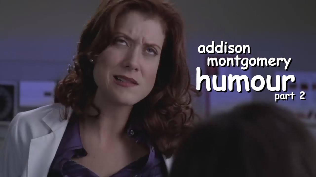 addison montgomery being a skinny legend for another 2 minutes