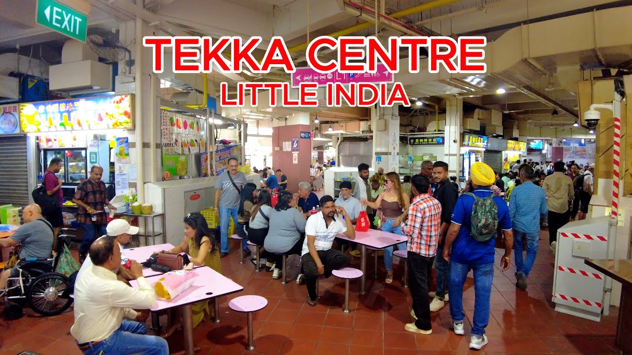 Singapore Walking Tour : Tekka Centre Little India @ShineWalkingTour