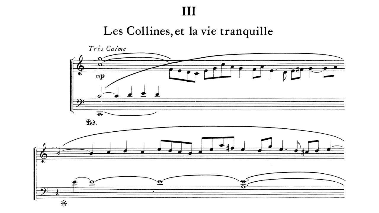 Charles Koechlin - L'Ancienne Maison de campagne, Op. 124