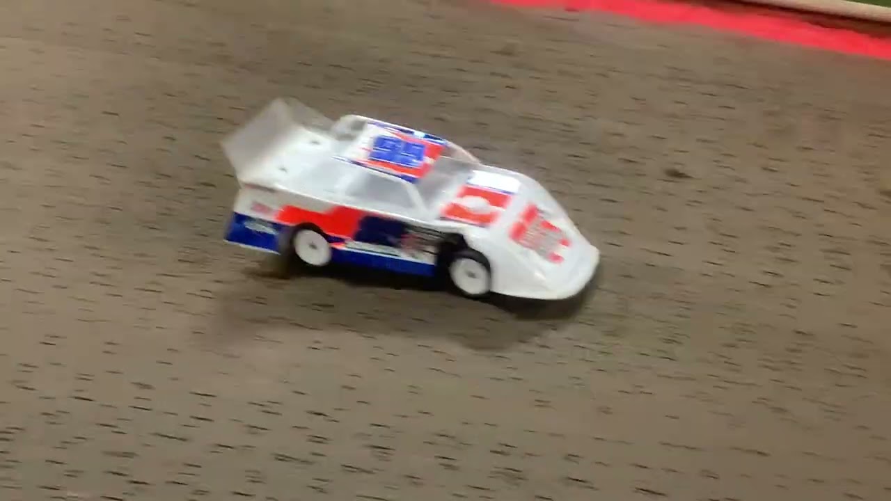 RC Late Model warm up race #1 Skip’s RC Raceway 
