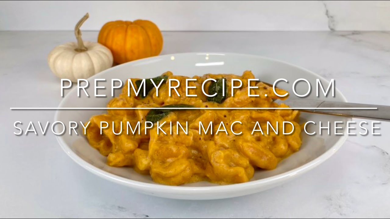 SAVORY PUMPKIN MAC and CHEESE - How to Make Pumpkin Mac and Cheese!