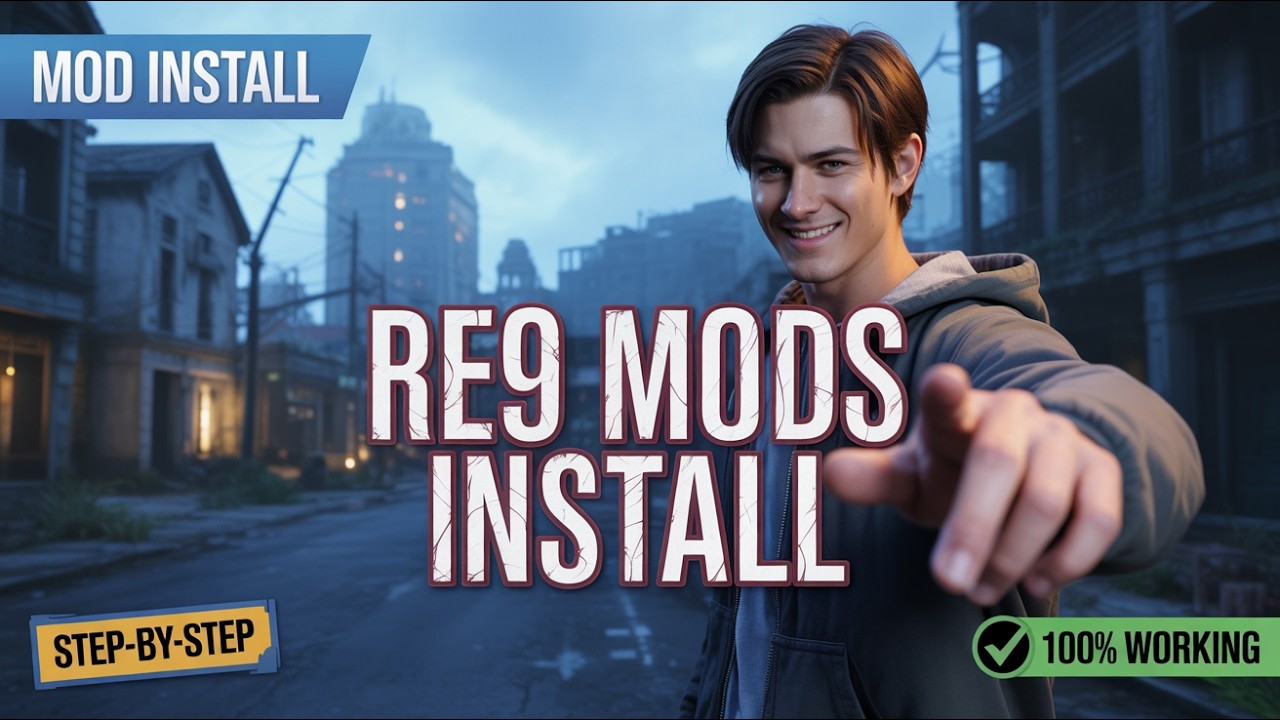 How to Install Any Mods for Resident Evil Requiem (RE9) &ndash; Easy Mod Installation Guide 2026