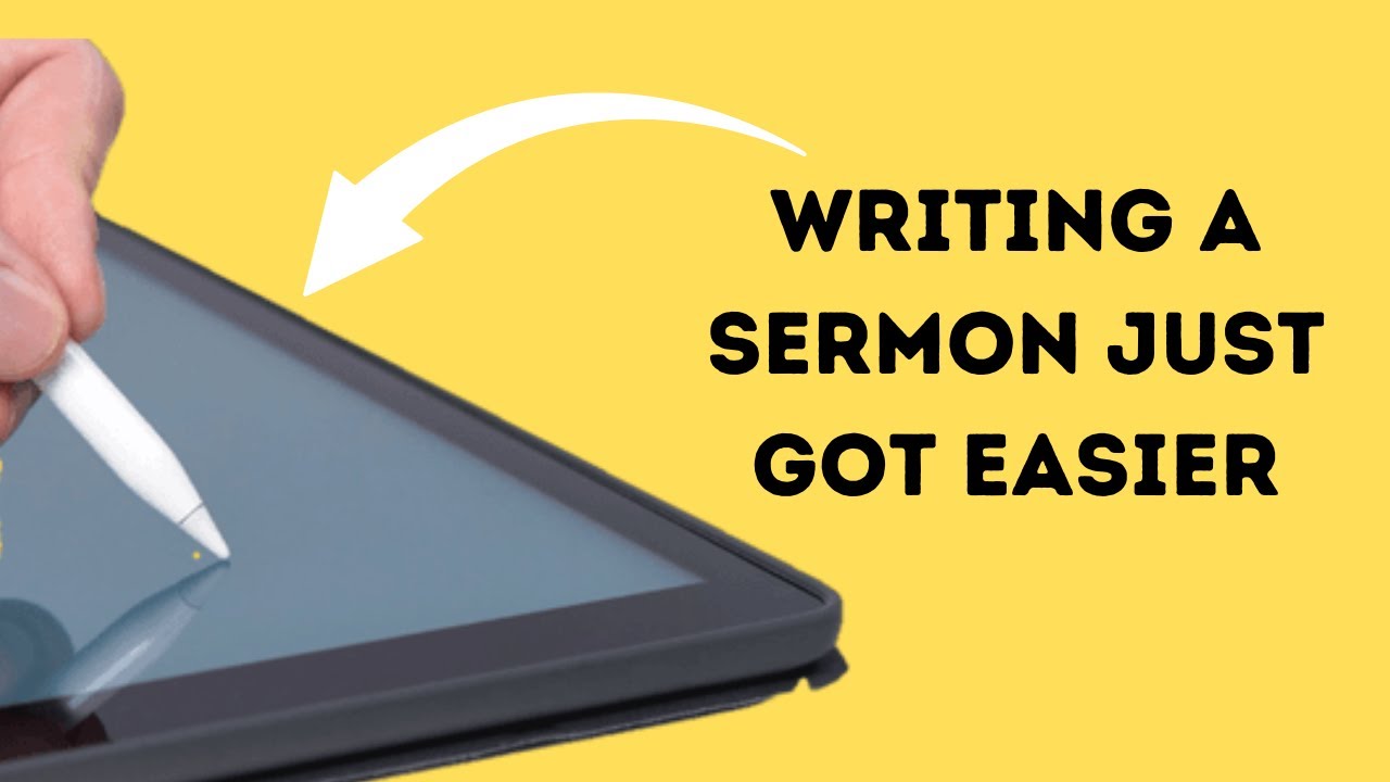 Master Sermons Like a PRO with This 4-Step Method