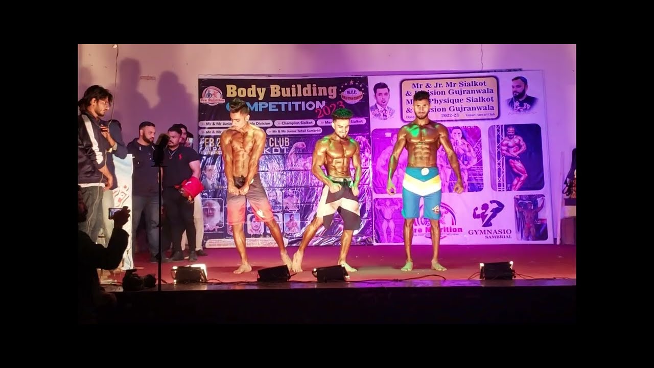 Mr and Jr.Mr Sialkot and Gujranwala Division 2022-2023 || Men's Physique Sialkot 2022-2023