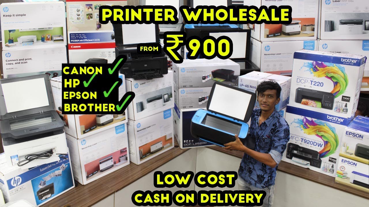Printer Wholesale Market HP, Canon, Epson, Cheap Price Printer, Cartridge, Used Refurbished Printer