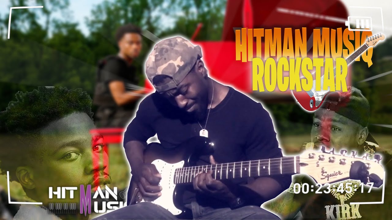 Hitman Musiq | Rockstar -  @dababy   ft  @RoddyRicch   Guitar Cover