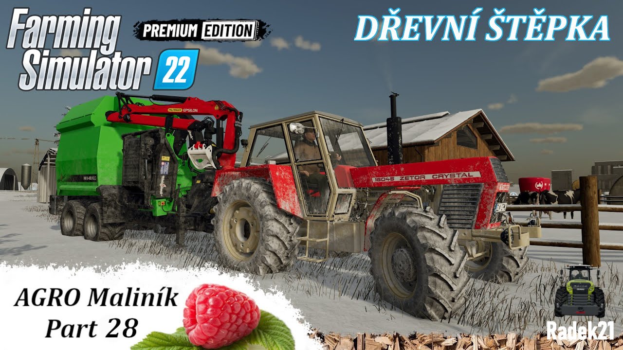 ŠTĚPKY MI ZACHRÁNILY FARMU | AGRO Maliník | Zielonka | Farming Simulator 22 CZ/SK #28