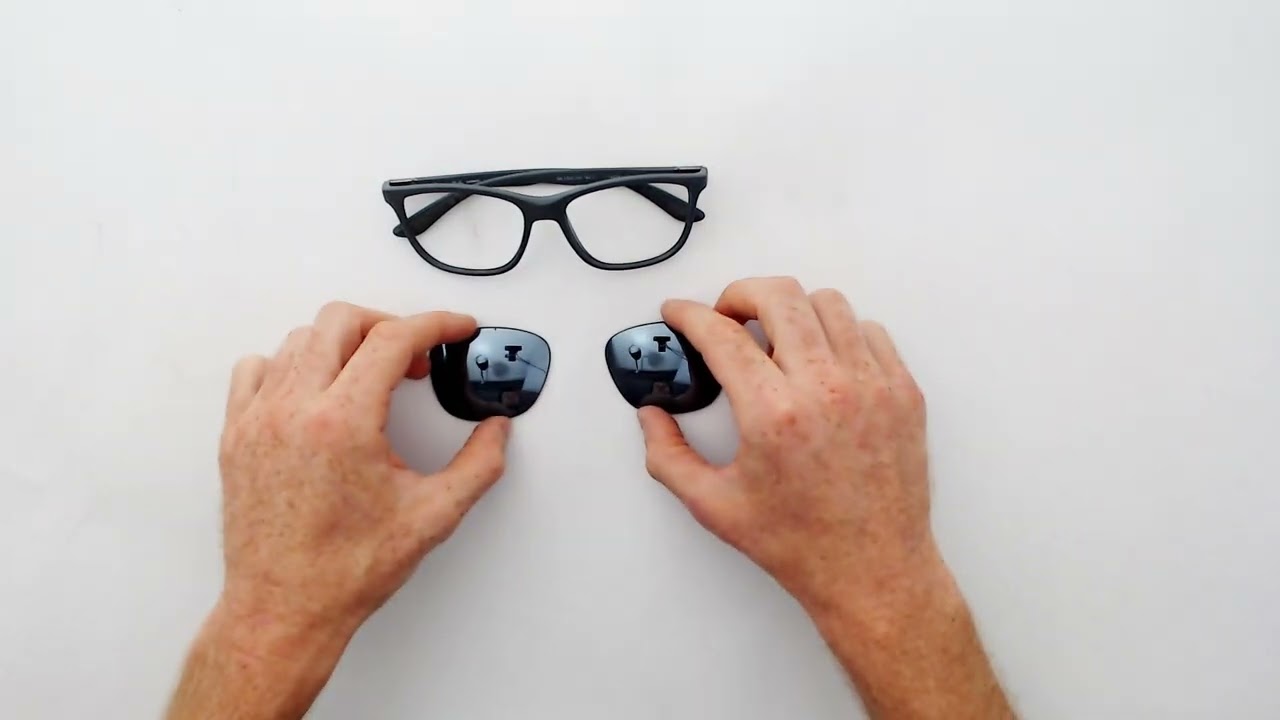 RAY BAN RB4330-CH REPLACEMENT LENS INSTALLATION VIDEO FROM THE SUNGLASS FIX