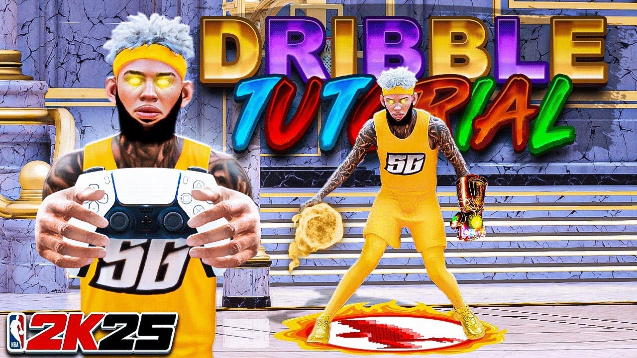 #1 BEST DRIBBLE TUTORIAL w/HANDCAM in NBA 2K25! NEW DRIBBLE MOVES & COMBOS FOR BEGINNERS!