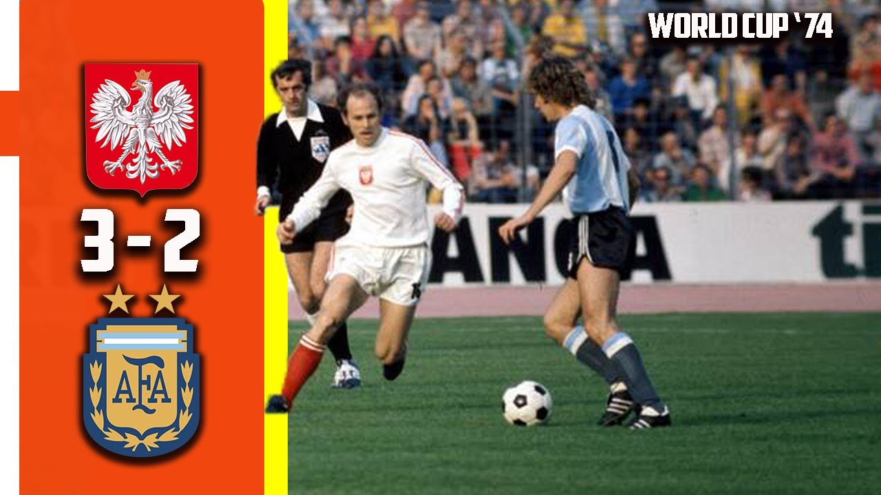 Poland vs Argentina 3 - 2 Full Highlight World Cup 1974