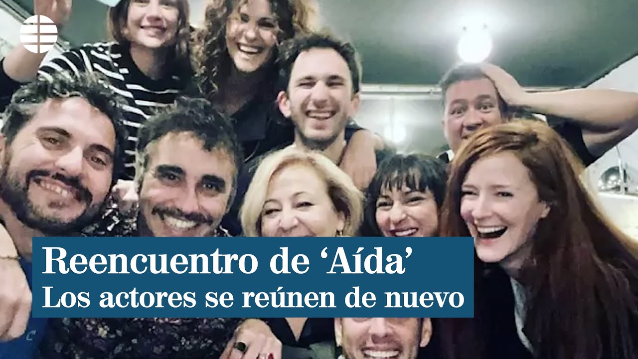 Paco León reúne a los actores de 'Aida' 18 años después de su estreno