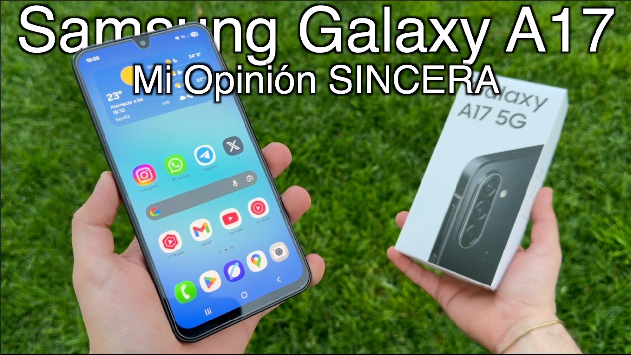 La VERDAD del Samsung Galaxy A17 - Review Completa en ESPAÑOL