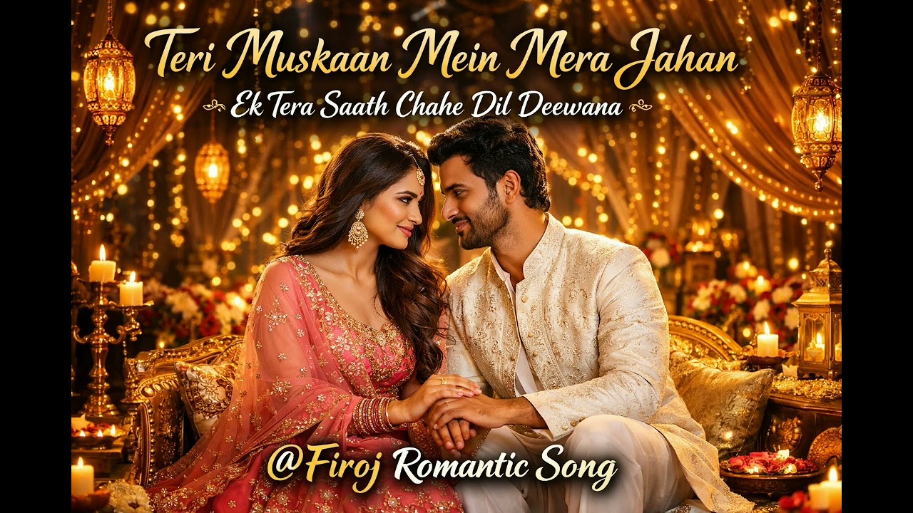 🎵 गाना: “तेरी मुस्कान में मेरा जहाँ” 🎵(Verse 1)तेरी मुस्कान में मेरा जहाँ मिलता है,तेरी बातों में दि