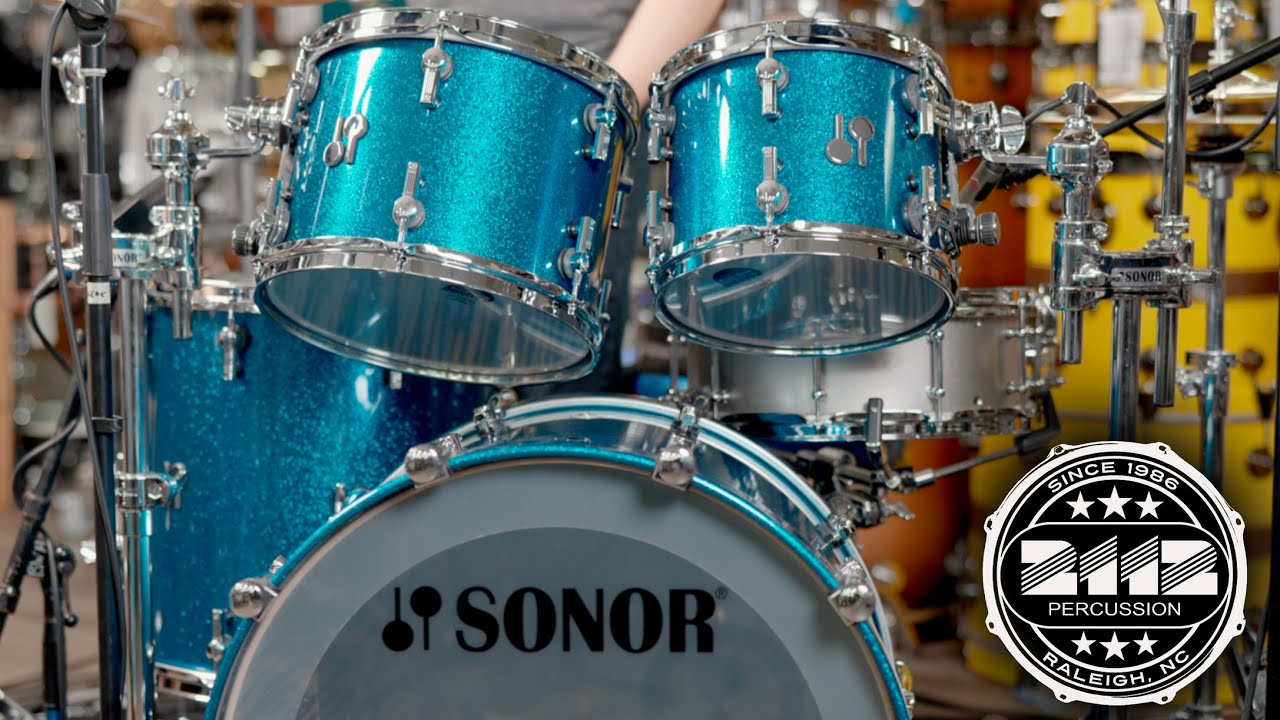 Sonor SQ2 Medium Beech 22/10/12/16 - Keplinger - Sabian!