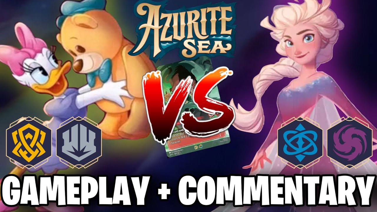 WILD END TO A WILD MATCH! SET CHAMPS TOP 8 GAMEPLAY | Blurple vs Aggro Mines | Lorcana Commentary