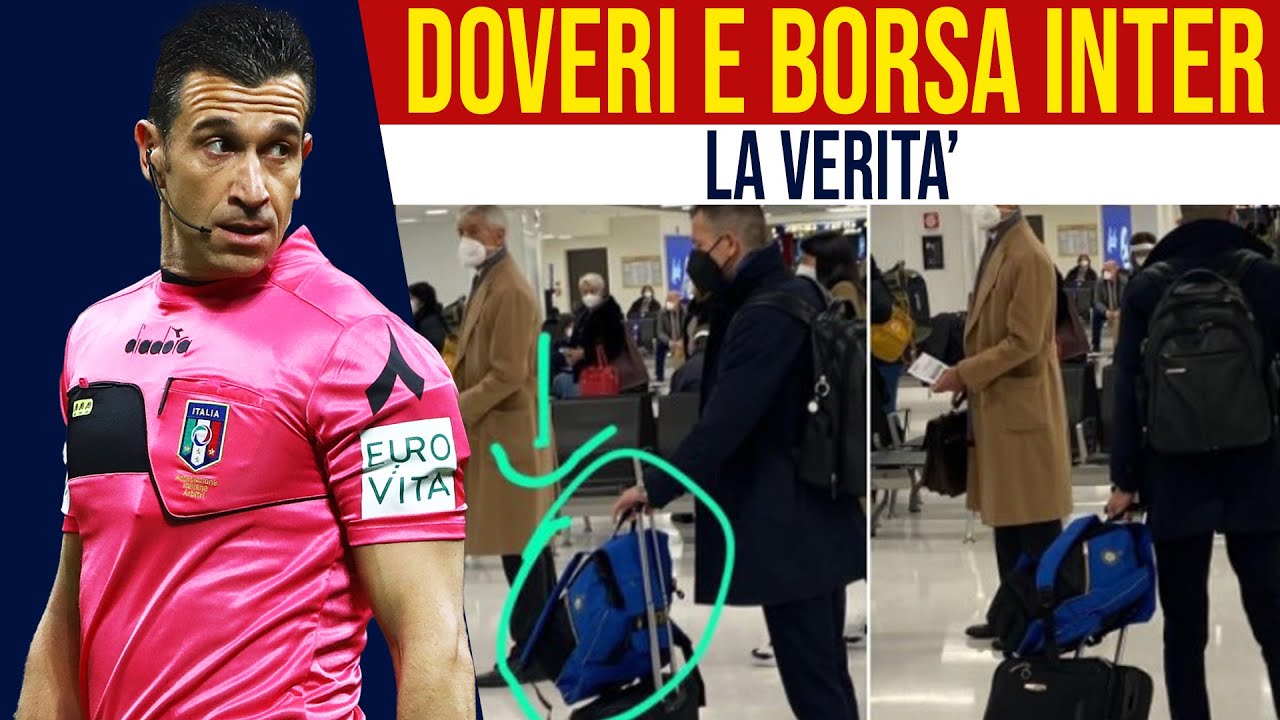 Napoli Inter, l'arbitro DOVERI &egrave; INTERISTA? 😲 Scoperta la verit&agrave;! 😏