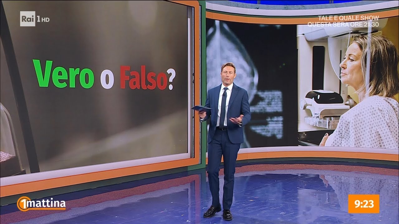 Tumore al seno: cosa &egrave; vero e falso - Unomattina 31/10/2025
