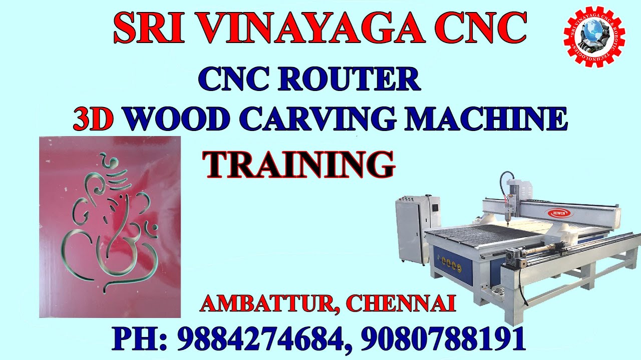 CNC WOOD CARVING TRAINING – CNC WOOD CARVING TRAINING IN TAMIL – CNC ROUTER MACHINE TRAINING