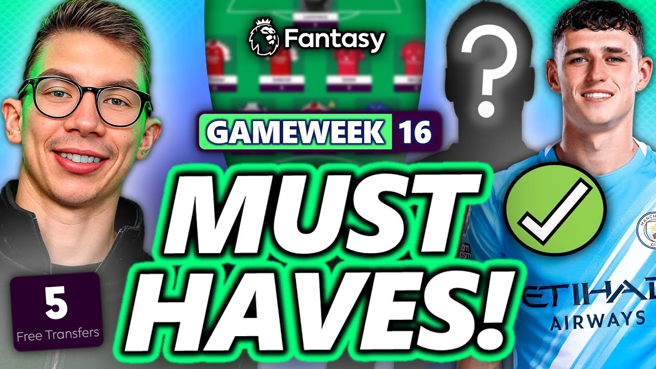 Ключевые игроки Fantasy Premier League на 16-й тур! | Fantasy Premier League 25/26