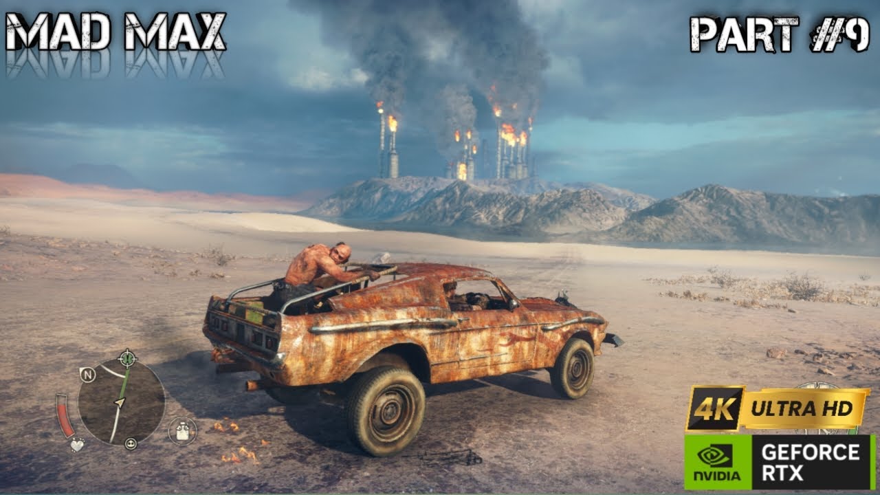 Mad Max Gameplay  Part #8 ll Mission : Reduce Threat in Pink eye's Territory!  #madmax #gaming #4k