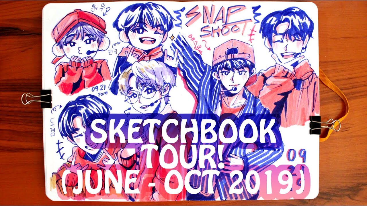 SKETCHBOOK TOUR! [June -Oct 2019]