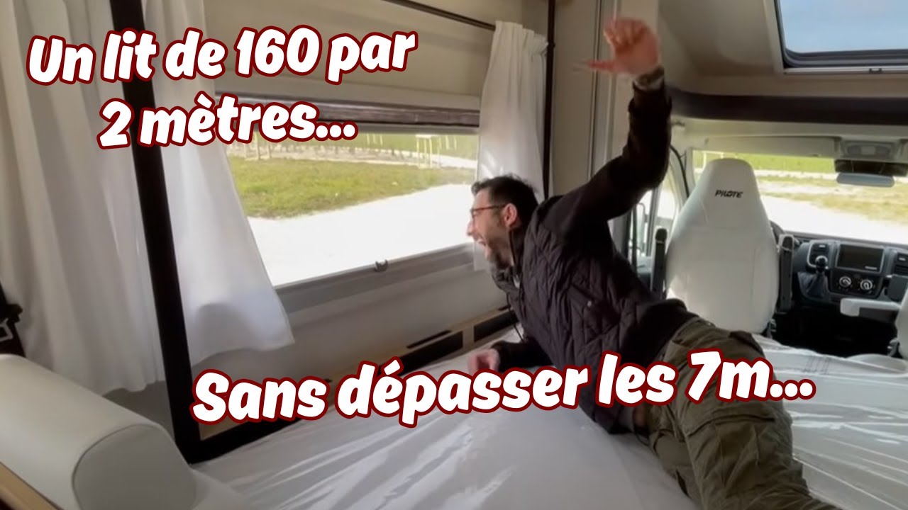 Le CAMPING-CAR de ceux qui aiment S'ETALER en dormant !!! PILOTE P 690 D 2025