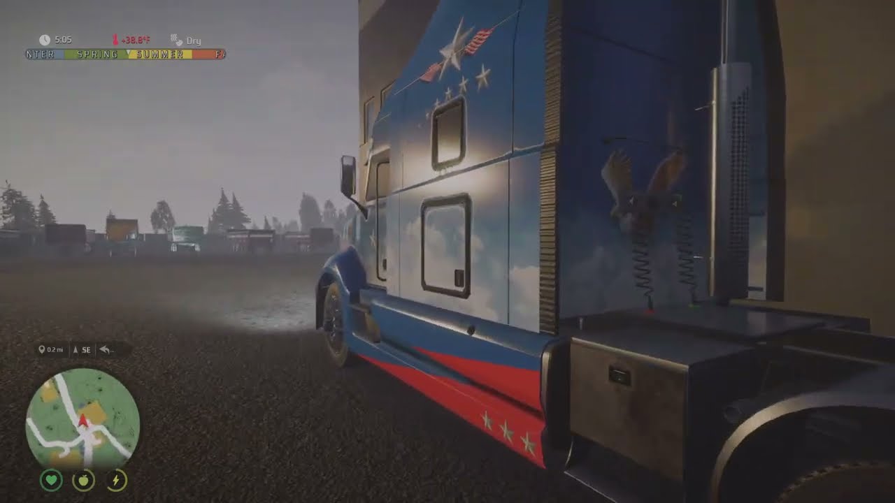 Alaskan Road Truckers Game play PS5 Pro