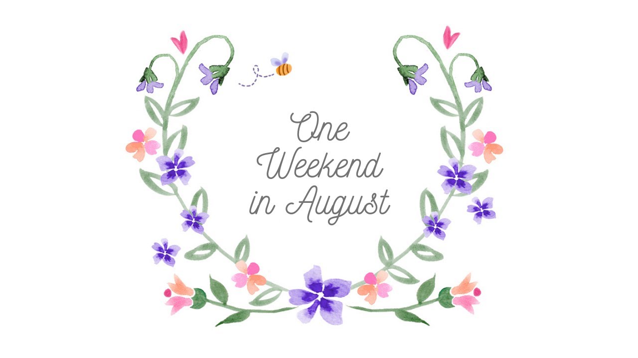 Sew Sweet Violet ..... One Weekend in August