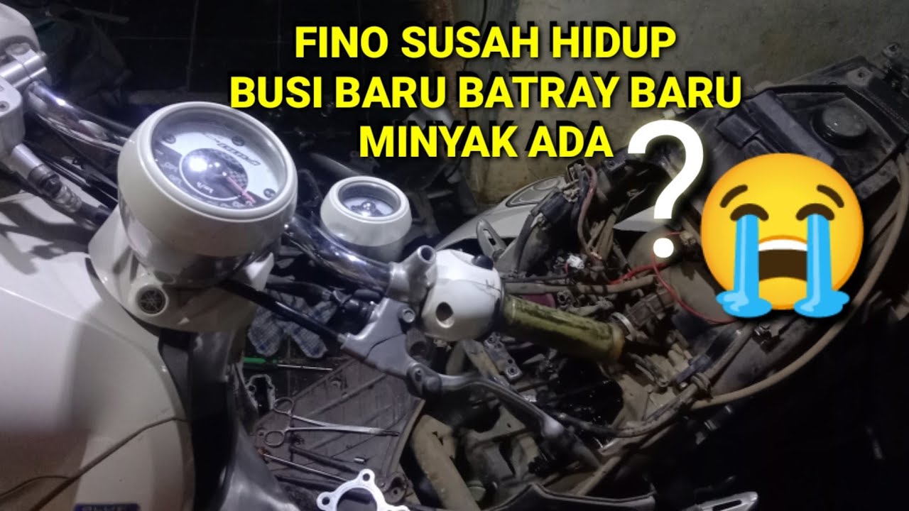 yamaha fino m3 susah hidup
