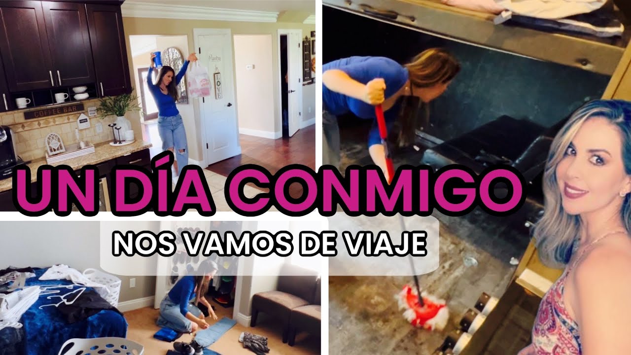 🫶 LIMAPIANDO + EMPACANDO QUE NOS VAMOS DE 🧳 🏡 #encasadejackie #motivacionparalimpiar #clean