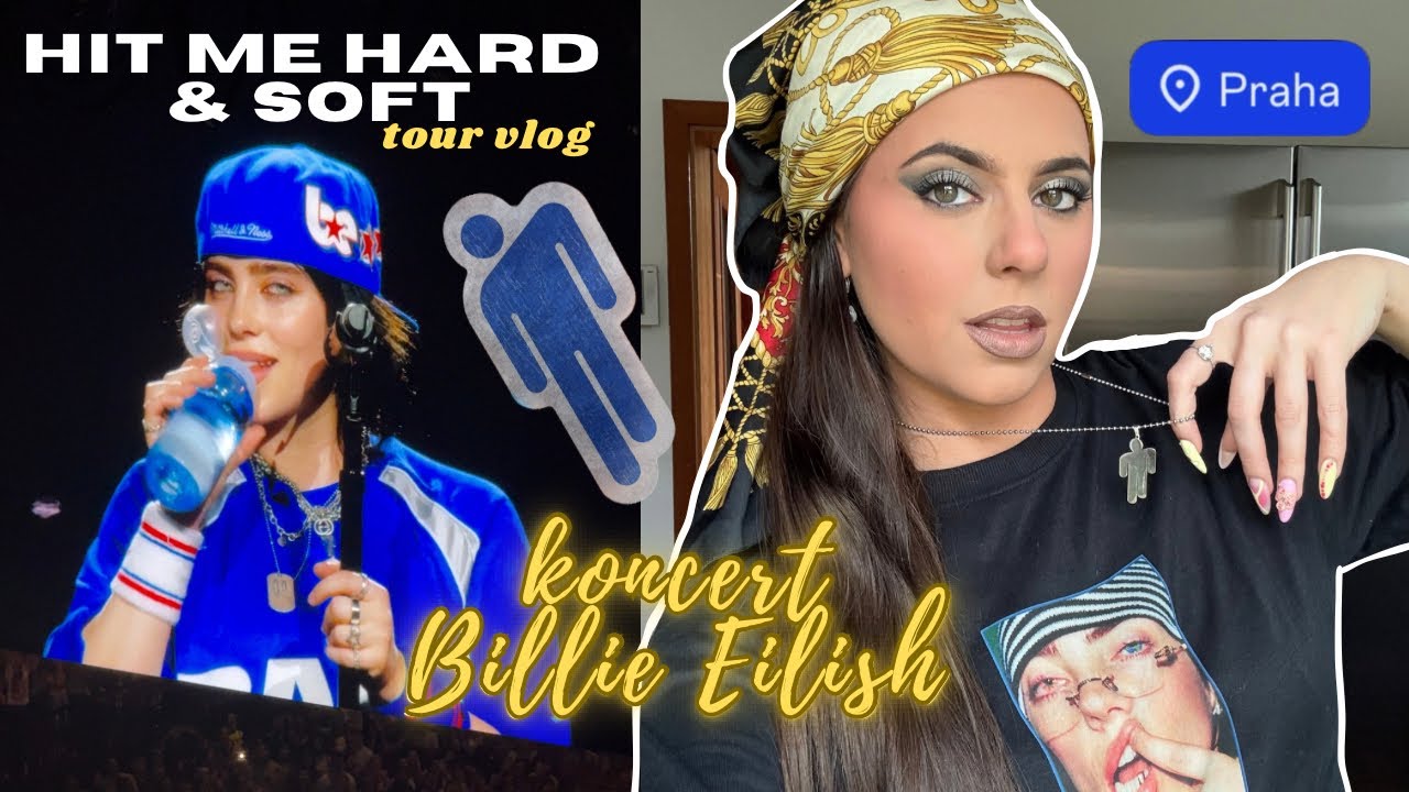 ZAŽIJ SE MNOU KONCERT BILLIE EILISH💙🎤Hit Me Hard & Soft Tour - Prague 2025 | Lucy